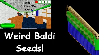 Looking At Glitched Seeds! | Baldi's Basics Plus #3