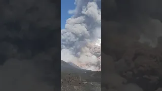 Etna attività vulcanica ottobre 2021