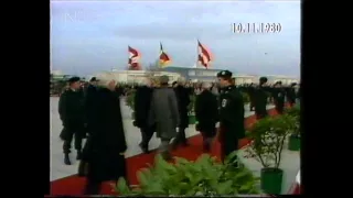 staatsbesuch erich honecker in österreich  10.november 1980