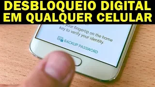 COMO TER LEITOR DE IMPRESSÕES DIGITAIS EM QUALQUER CELULAR