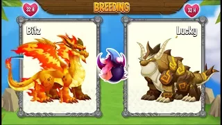 Breeding: Double Flame Dragon vs Double Terra Dragon | Dragon City [Exclusive Breeding Season]