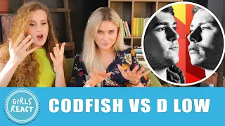 Girls React - CODFISH vs D LOW Grand Beatbox SHOWCASE Battle 2018 FINAL. Reaction