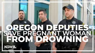 Oregon deputies save pregnant woman from drowning in Tualatin River