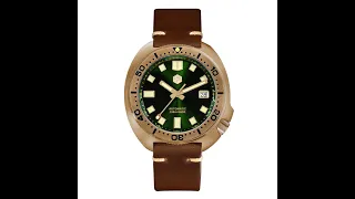 San Martin Bronze Captain Willard Turtle Watch SN047-V4