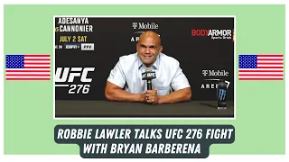 Robbie Lawler UFC 276 Media Day Interview: Talks Return To Action Against Bryan Barberena