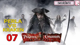 Piratas del Caribe: En el Fin del Mundo [PSP] Gameplay 7 (Perla VS Kraken)