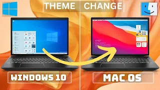 Make Windows 10 look like Mac OS in 5 minutes 2024