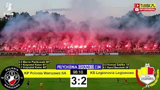 tv.nsk.pl [piro1] Polonia Warszawa SA - KS Legionovia Legionowo 3:2 (0:1) 2022-06-11 g. 19:11