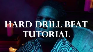 How to Make a Hard Drill Beat For DUSTY LOCANE x ABRACADABRA Like Rxckson and Rash (Rolando/On Deck)