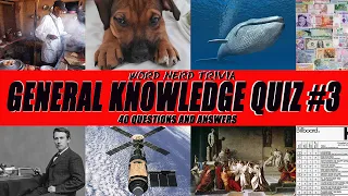 Test your general knowledge with our trivia quiz #3 - 40 Multiple Choice Questions