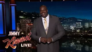 Shaq's Guest Host Monologue on Jimmy Kimmel Live