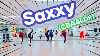 Saxxy (CBA4LDF) Demo | Intermediate Linedance | 섹시(싹시) 💦 땀샘개방 🔥🔥칼로리 불태우는 중급 라인댄스 | 검복 직장인팀 강제다이어트 선곡