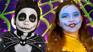 Nightmare Before Christmas Characters | Face Paint | SpookyPop