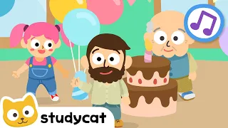 It's My Birthday 🎂| Nursery Rhymes & Kids Songs 🎶| Learn English | Studycat