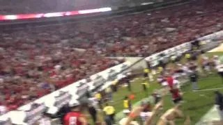 2011 UGA vs Florida Celebration