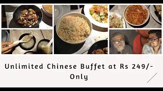 Unlimited Chinese Buffet at 249 Rs | Cheapest Buffet in Kolkata | Mushtang Cafe - The Ramen Club