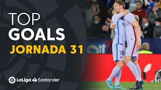 All goals Matchday 31 LaLiga Santander 2021/2022