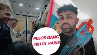 PESOS GANG - 48H IN PARIS #justin#pesosgang