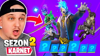 *NOWY* KARNET BOJOWY SEZON 2 W FORTNITE