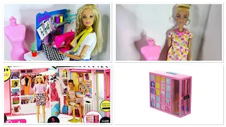Total unboxing of Barbie dream closet, sewing machine and my 1980’s Sindy Kitchen. Adult collectors