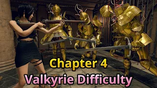 Resident Evil 4 Remake Valkyrie Difficulty Challenge Chapter 4