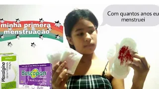 Minha primeira menstruação😱