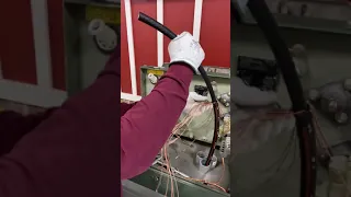 200 Amp elbow termination