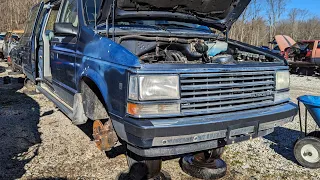 Junkyard hunting we find a Volvo, Oldsmobile, Buick, Plymouth and a few Dodge cars