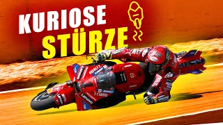 Kuriose MotoGP Stürze von Bagnaia und Binder! Was steckt dahinter?