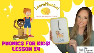 Phase 2 Phonics for Kids! -  Lesson 24: 'l' saying /l/