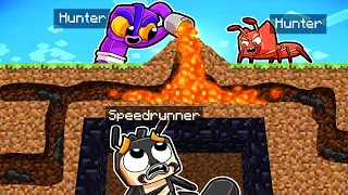 ANT FARM MANHUNT! (Speedrunner vs Hunters)