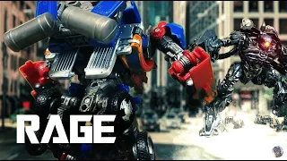 Optimus Rage scene (stop motion) 옵티머스의 분노 스톱모션