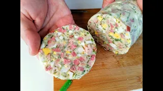 Залейте ОКРОШКУ в бутылку и нарежьте кусочками / Закуска, которая всех удивит!