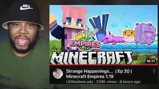LDShadowLady - Strange Happenings...  | Ep 20 | Minecraft Empires 1.19 | Joey Sings Reacts