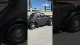 Fiat 500A Topolino Driving Video