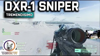 Jugando a Sniper con el DXR-1 Impresionante velocidad de bala y poca caida Battlefield 2042 Avance