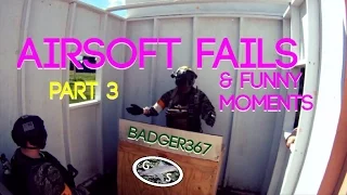 AIRSOFT FAILS AND FUNNY MOMENTS MONTAGE 3!!! (Airsoft Bloopers)