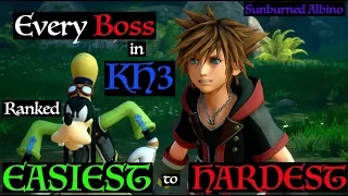 All Kingdom Hearts 3 Bosses Ranked Easiest to Hardest