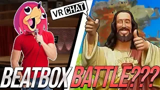 Beatbox Battling JESUS in VRChat!!!