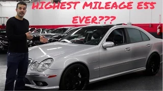 Review of possibly the highest mileage E55 AMG in the World, and its for sale!!