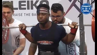 Russel Orhii - 1st Place 83 kg (World Record) - IPF Worlds 2019 - 833 kg Total