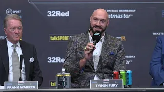 Tyson Fury vs Dillian Whyte Press Conference | Ticketmaster UK