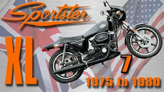 History of the Harley-Davidson Sportster XL - Ep.7: Extended Transition (1975 -1980)