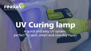UV Curing lamp : a quick & easy UV system, perfect for spot, smart and one-day repair!
