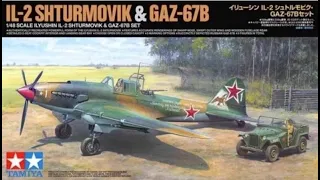 lL-2 Shturmovik & Gaz-67B : Tamiya : 1/48 Scale : In Box Review