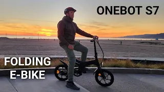 OneBot S7 Folding Electric Bike Unboxing and Speed Test
