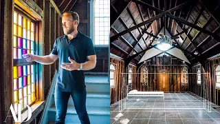 Converting An Abandoned 1800's Chapel | Hidden Gems | Architectural Digest