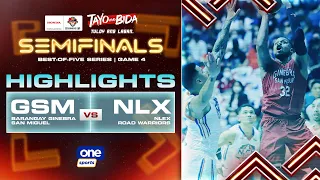 Brgy. Ginebra vs. NLEX Semifinals Game 4 highlights | PBA Governors' Cup 2021