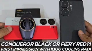 Iqoo Neo 9 Pro Unboxing both colours with iqoo Cooling Pad