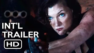 Resident Evil: The Final Chapter Official International Trailer #2 (2017) Milla Jovovich Movie HD